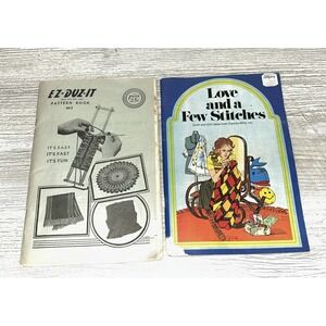 Vintage Love And‎ A Few Stitches & EZ-DUZ-IT Pattern Book B4